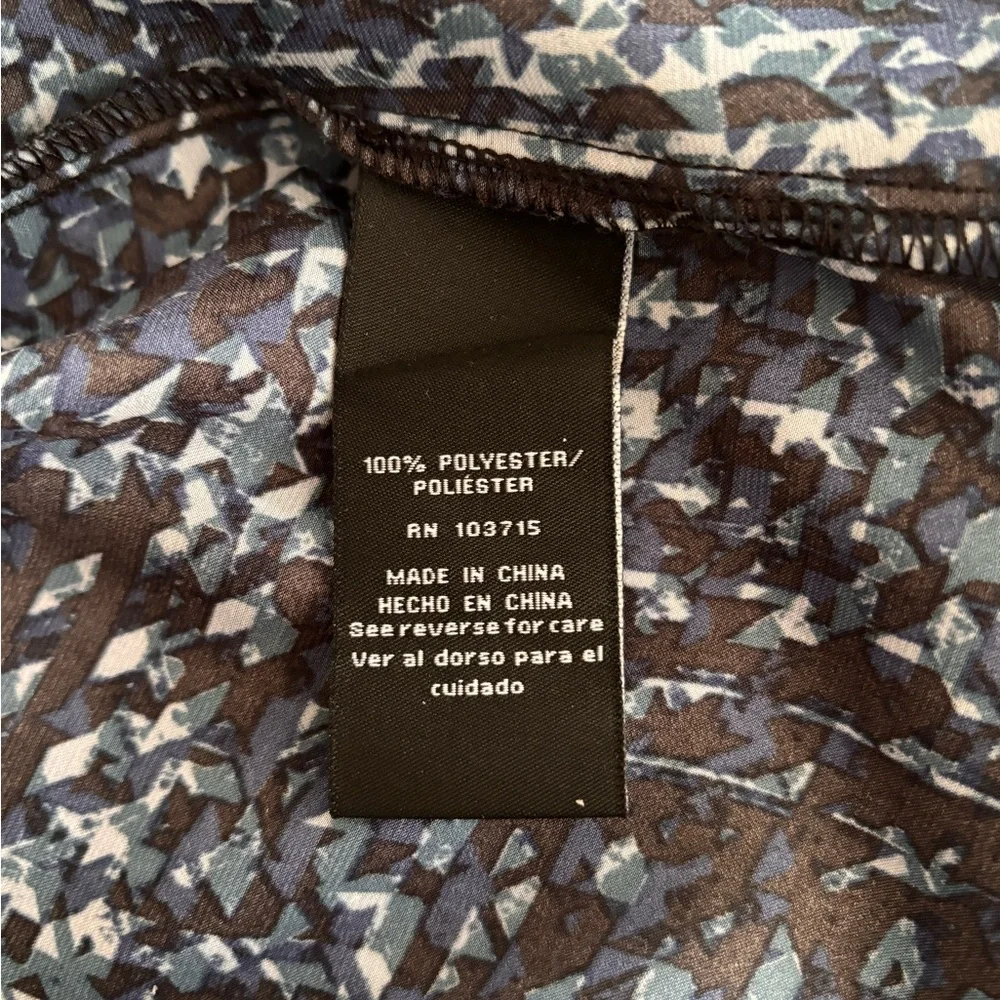 Zac & Rachel Monochrome Patterned Button Down Shirt - Picture 8 of 9